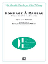 Hommage a Rameau Concert Band sheet music cover Thumbnail